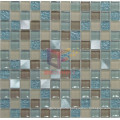 Blue Color Crystal Mix Blue Aluminium Mosaic (CS069)